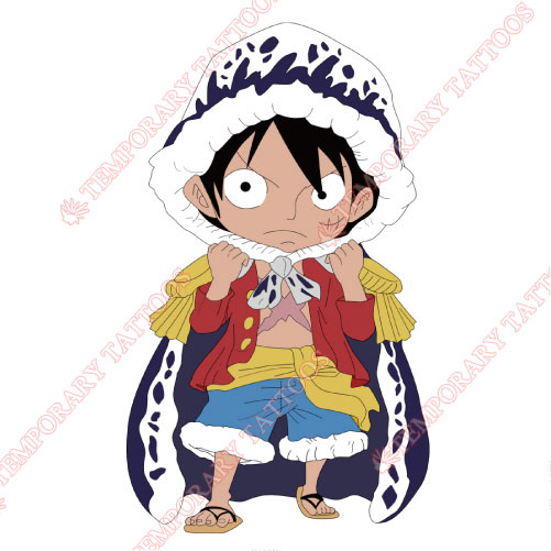 One Piece Customize Temporary Tattoos Stickers NO.603